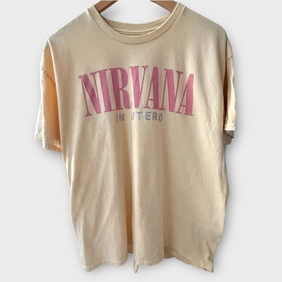 Nirvana “In Utero” Oversized Band Tee – XL (NWOT) - Picture 2 of 10